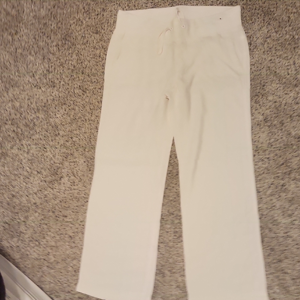 Soho Off-White Wide Leg Pants